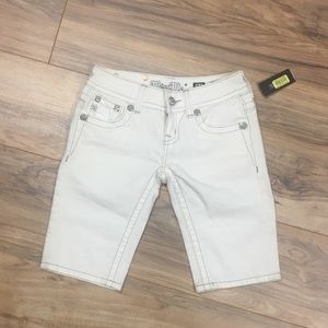 NWT Miss Me Girls Bermuda shorts!